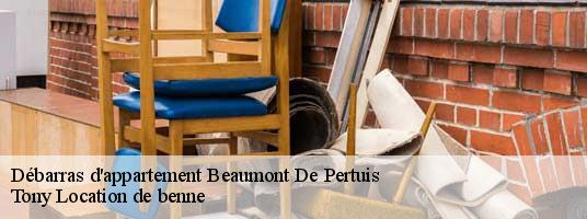 Débarras d'appartement  beaumont-de-pertuis-84120 Tony Location de benne