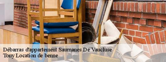 Débarras d'appartement  saumanes-de-vaucluse-84800 Tony Location de benne