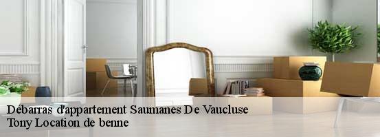 Débarras d'appartement  saumanes-de-vaucluse-84800 Tony Location de benne