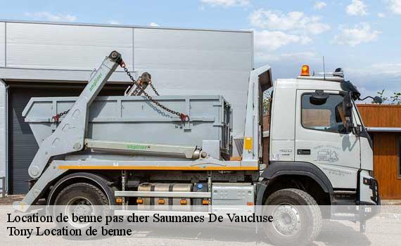 Location de benne pas cher  saumanes-de-vaucluse-84800 Tony Location de benne