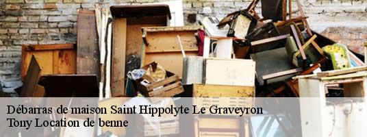 Débarras de maison  saint-hippolyte-le-graveyron-84330 Tony Location de benne
