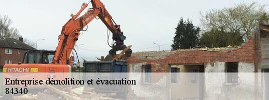 Entreprise démolition et évacuation  beaumont-du-ventoux-84340 Tony Location de benne