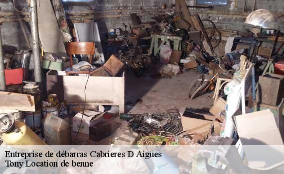 Entreprise de débarras  cabrieres-d-aigues-84240 Tony Location de benne