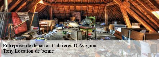 Entreprise de débarras  cabrieres-d-avignon-84220 Tony Location de benne