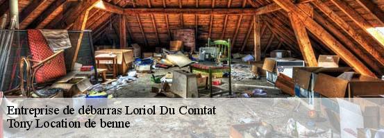 Entreprise de débarras  loriol-du-comtat-84870 Tony Location de benne