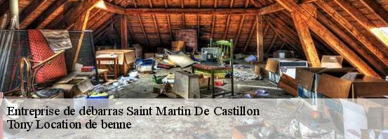 Entreprise de débarras  saint-martin-de-castillon-84750 Tony Location de benne