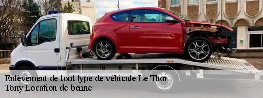 Enlèvement de tout type de véhicule  le-thor-84250 Tony Location de benne