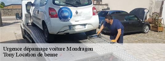 Urgence dépannage voiture  mondragon-84430 Tony Location de benne