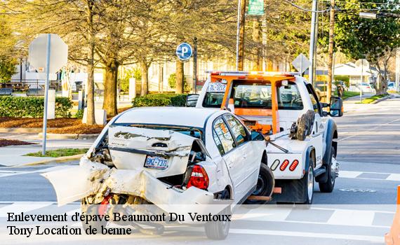 Enlevement d'épave  beaumont-du-ventoux-84340 Tony Location de benne