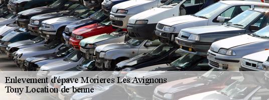 Enlevement d'épave  morieres-les-avignons-84310 Tony Location de benne